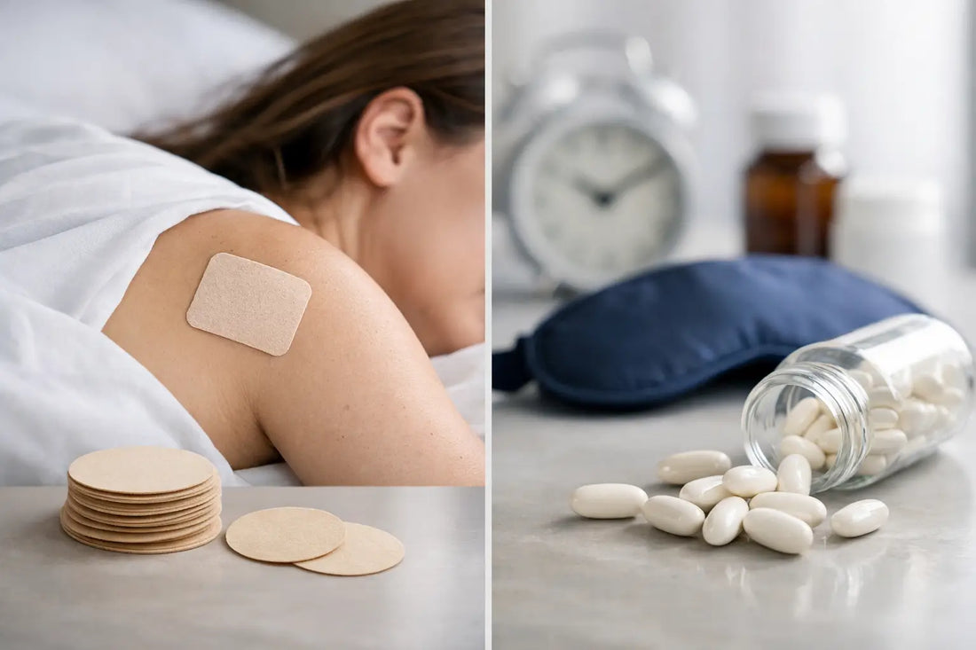 Sleep Patch vs Melatonin: What Fits Best?